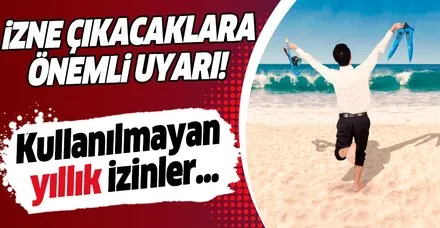 İzin hakkı yanmaz