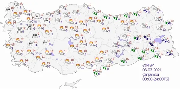 HAVA DURUMU | Meteoroloji'den kar uyarısı! 3 gün boyunca kar yağacak! İstanbul'a kar yağacak mı? İşte kar yağacak iller-6