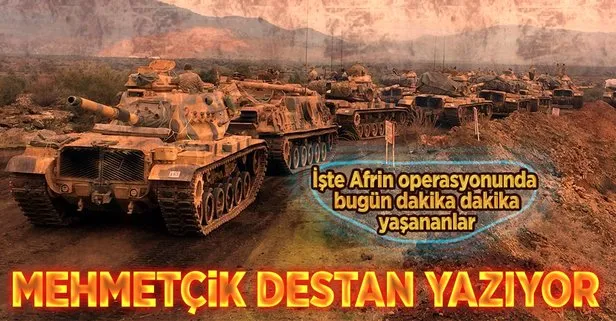 Afrinde 9 köy terör örgütünden alındı