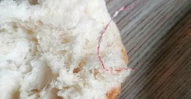 Ekmeğin içinden çıkanı görünce şoka girdi
