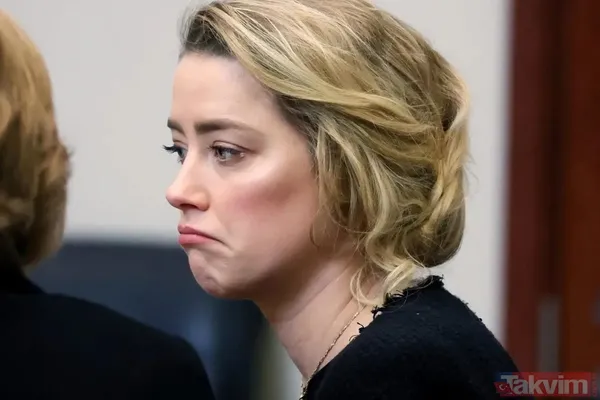 'Johnny Depp cinsel organımda arıyordu' demişti... Mahkeme salonunda Amber Heard'den olay görüntü! Kokain mi çekiyor? - 30