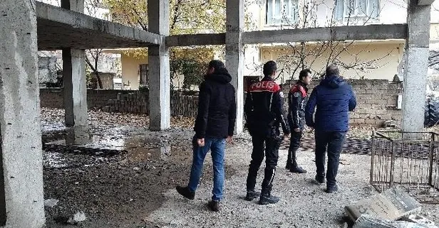 Merdiven demiri hırsızı yakalandı