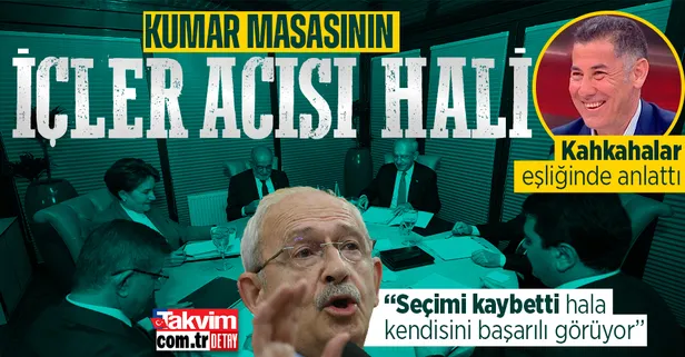 Sinan Oğan 8'li koalisyonun içler acısı haline kahkahalarla dikkat çekti: Seçimi kaybeden Kılıçdaroğlu da kendisini başarılı buluyor