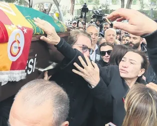 Demet Akbağ’ın eşi Zafer Çika, gözyaşları ile uğurlandı