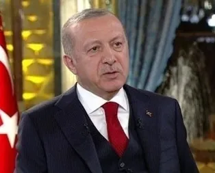 Başkan Erdoğan pazar günü A Habere konuk oluyor