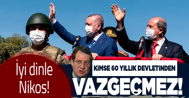 Ersin Tatar'dan Kıbrıs'ta iki devletli çözüme 'hayır' diyen Anastasiadis'e tepki: Kimse 60 yıllık devletinden vazgeçmez