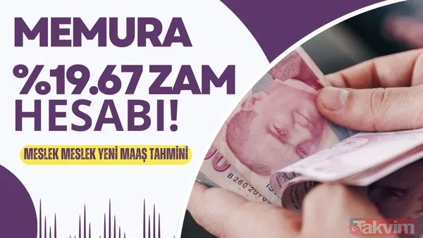 Memura emekliye %19.67 zam + 1.000 TL! Yeni anket geldi: Polis, kaymakam meslek meslek maaş hesabı - 1