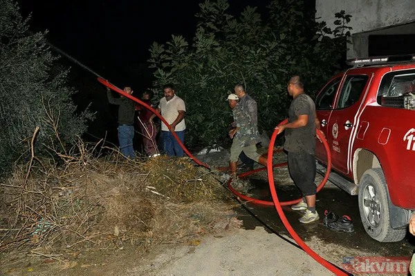 Antalya'da 3 katlı ev alev alev yandı! Yaşanan yangında korku dolu anlar yaşandı - 16