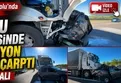 Bolu geçişinde kamyon cipe çarptı: 2 yaralı