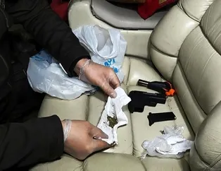 VIP araçla uyuşturucu partisi