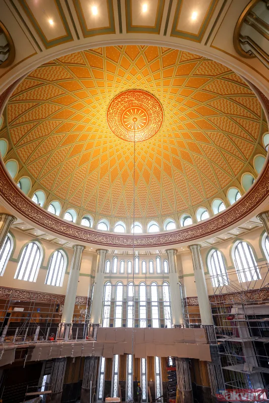 SON DAKİKA: Taksim Camii'nin yüzde 99'u tamamlandı! İşte ilk kez göreceğiniz kareler - 11