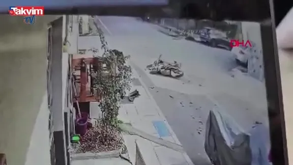 Edirne’de feci çarpışma kamerada: 1 ölü 1 yaralı!