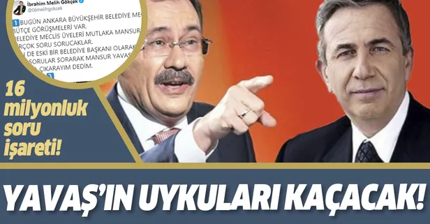 Melih Gökçek'ten Mansur Yavaş’ın "uykularını kaçıracak" bomba iddia!