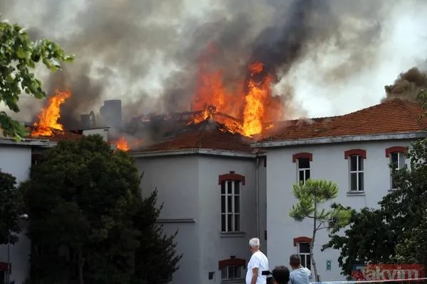 Balıklı Rum Hastanesi alevlere teslim oldu! Taşıyıcı sistemlerde sorun var mı? Zeytinburnu Belediye Başkanı açıkladı - 16
