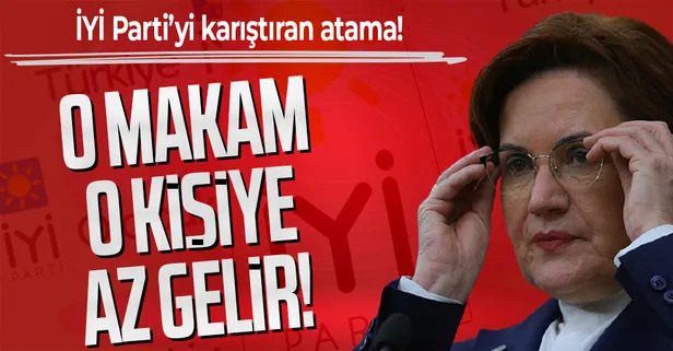 İYİ Parti’yi karıştıran atama! İYİ Partili Müsavat Dervişoğlu: O makam o kişiye az gelir