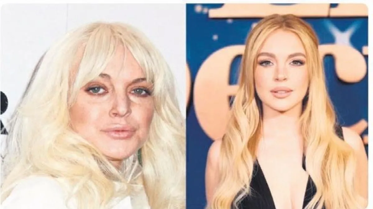 Lindsay Lohan 12 milyon liraya yenilenen görünümüyle gündem oldu