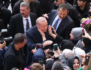 Başkan Erdoğan'a İstanbul'da sevgi seli