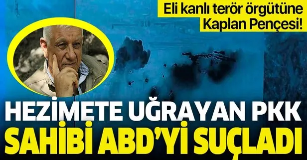 Pençe-Kaplan operasyonu PKK’yı hezimete uğrattı! PKK elebaşı Cemil Bayık ABD’yi suçladı!