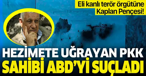 Pençe-Kaplan operasyonu PKK'yı hezimete uğrattı! PKK elebaşı Cemil Bayık ABD'yi suçladı!