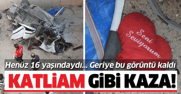 Adana'da feci kaza! Ölü ve yaralılar var