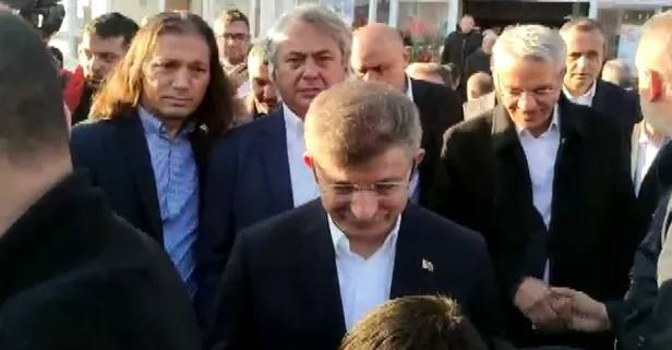 Son dakika: Gaziantep'te Gelecek Partisi Genel Başkanı Ahmet Davutoğlu'na depremzede tepkisi: Yakıştıramadık
