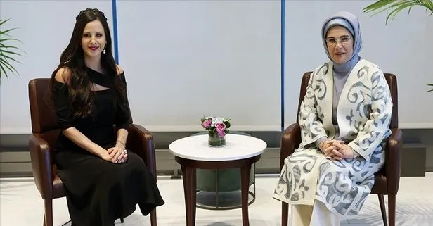 Emine Erdoğan, Sırbistan Cumhurbaşkanı’nın eşi Vucic ile görüştü!