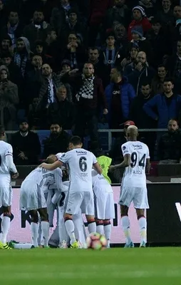 Beşiktaş Trabzonspor'u yıktı