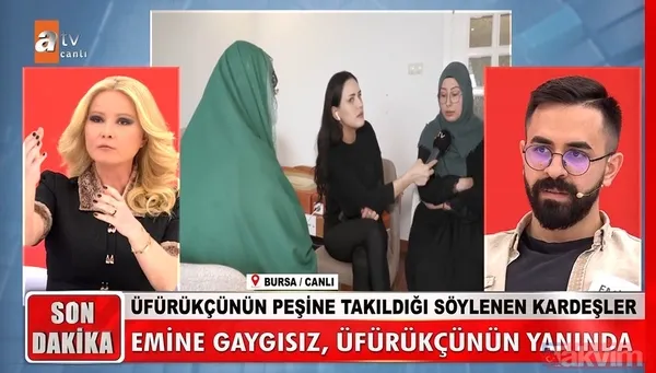 Emine, "Eşimle Sorunlarımız Derman Abladan Önce Vardı. İsteme Zamanından Sorunlarımız Vardı. Biz Severek Evlendik. Ufak Tefek Sorunlarımız Vardı Ama Gittikçe...