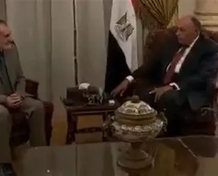 Barış Pınarı Harekatına karşı çıkan darbeci Sisi yönetimi YPGli teröristleri Kahirede ağırladı