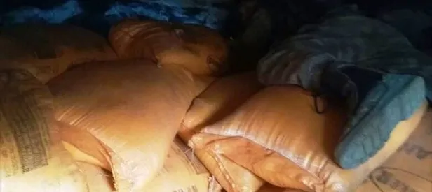 PKK’lı hainlerin inlerinde 7 ton patlayıcı bulundu