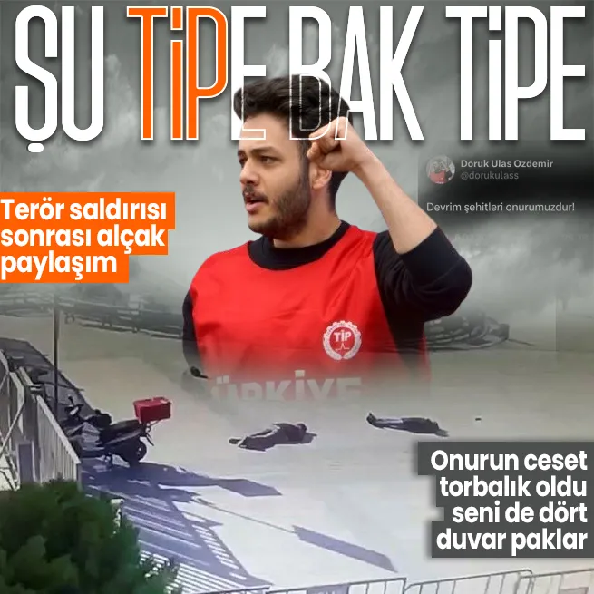 TİP Çanakkale Milletvekili adayı Doruk Ulaş Özdemirden Çağlayandaki saldırı sonrası alçak paylaşım
