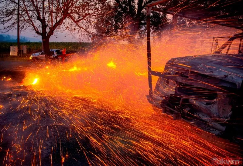 California’da orman yangınları kontrol altına alınamıyor