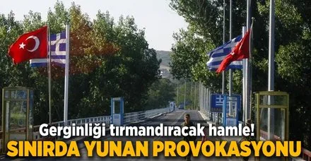 Yunanistan'dan ağır tahrik! Komutan sınırda...