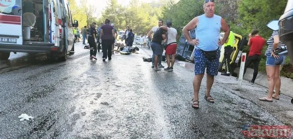 SON DAKİKA: Marmaris'te 5 kişi hayatını kaybetmişti! Safari faciasının detayları ortaya çıktı: Şoför viraja sert girdi turistler kemer takmıyor - 5