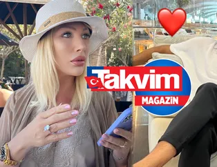 '59'luk çıtır' Minicik eteğini giyip Çağlar Ökten'in kolları altına girdi dost düşman çatlattı! Üvey oğlundan veto yiyen Seda Sayan öyle bir şey yaptı ki...