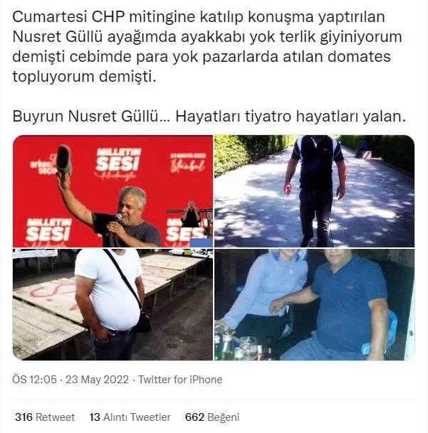 CHP'nin Maltepe mitinginde terlik tiyatrosu! 'Çöpten alıp giydim' diyen şahıs çilingir sofrasında alemde...-8