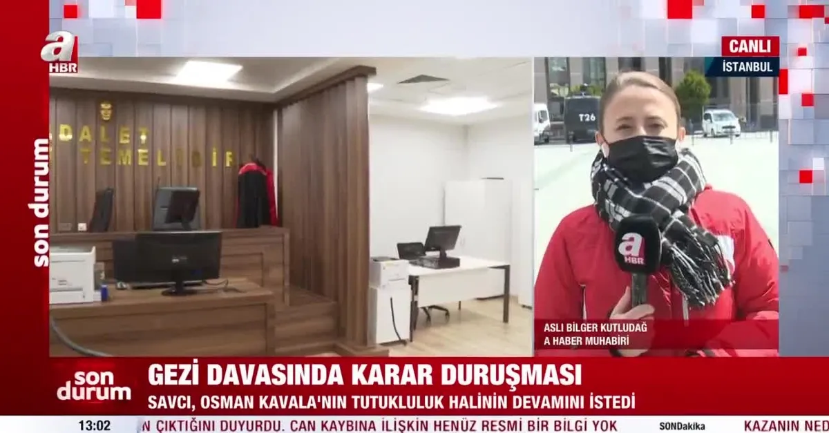 Gezi Parkı davasında Osman Kavala'nın tutukluluk halinin devamına karar verildi! Duruşma 22 Nisan'a ertelendi