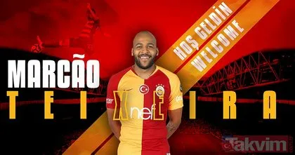 Galatasaray’ın yeni transferi Marcao geliyor! 2018-2019 sezonu ara dönemi biten transferler