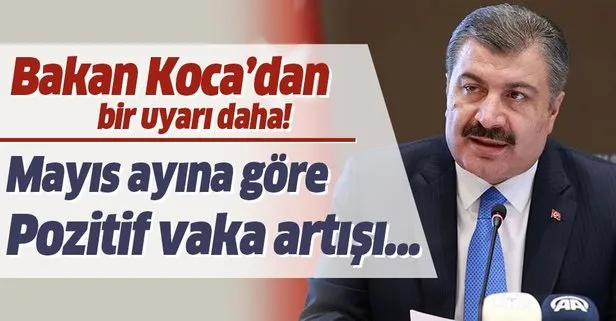 Bakan Koca 4 ildeki pozitif vaka artışlarını açıkladı