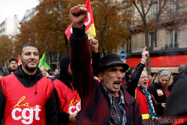 Fransa'da akaryakıt krizi! Grevden dönmeyene hapis cezası var - 9