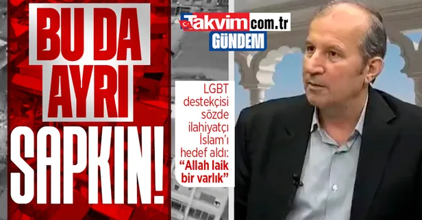 LGBT destekçisi sözde ilahiyatçı Nazif Ay'dan skandal laiklik açıklaması: "Allah laik bir varlıktır Atatürk'e saygı farzdır"