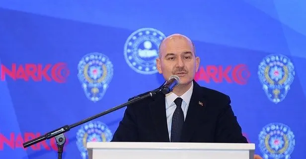 İçişleri Bakanı Süleyman Soylu’dan uyuşturucuyla mücadele açıklaması: Cumhuriyet tarihi rekoru kırıldı