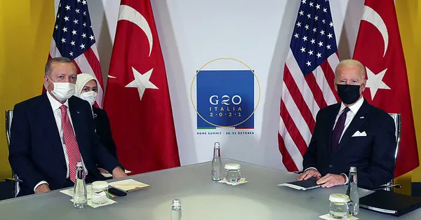 Dünyanın merak ettiği konu: 1 saat 5 dakikada neler konuşuldu? Erdoğan-Biden görüşmesinin şifreleri neler?