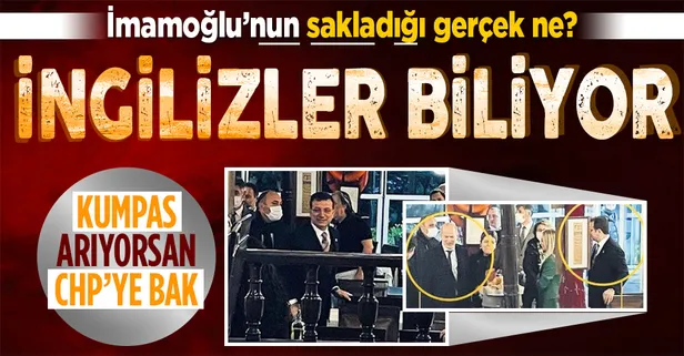 İngiliz devletinin bilip İstanbulluların bilmediği gerçek ne? İmamoğlu Dominick Chilcott'la ne görüştüğünü neden gizliyor?