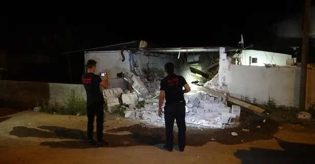 Mutfak tüpü bomba gibi patladı: 2 yaralı