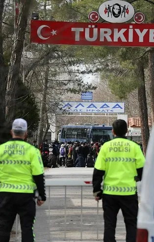 Son dakika: Avrupa'ya açılan sınır kapılarında tedbirler artırıldı