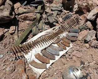 Pençe Harekatında çok miktarda mühimmat ele geçirildi