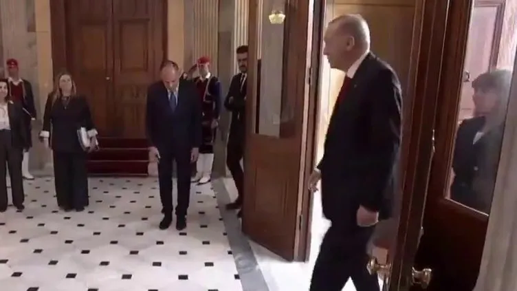 Yunanistan'da bu görüntü konuşuluyor! Başkan Erdoğan'ın ziyareti Yunanistan'da nasıl yankılandı?