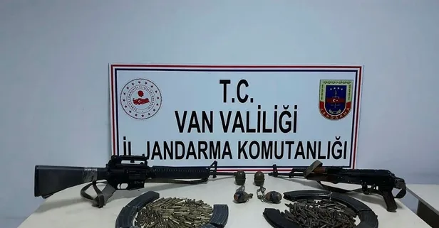 Van'da PKK'nın silah ve mühimmatı ele geçirildi