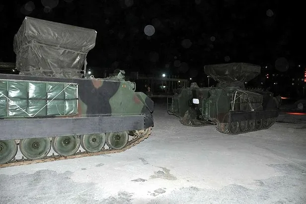 Suriye sınırına askeri sevkiyat-2